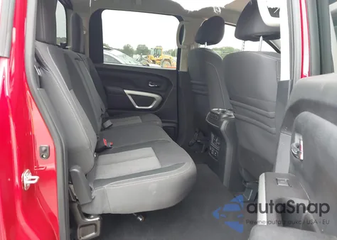2020 Nissan Titan Sv 4X2 из США, поврежденный, VIN 1N6AA1EF2LN507281